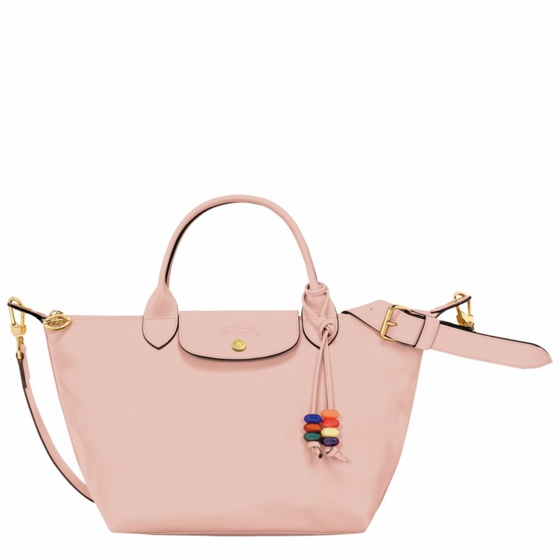 Pink Longchamp Le Pliage Xtra S Women's Handbags